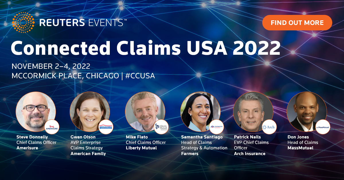 Timed Agenda Release Connected Claims USA 2022 Reuters Events Insurance